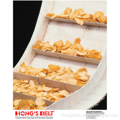The Snack Food Industry Modular Conveyor Belt